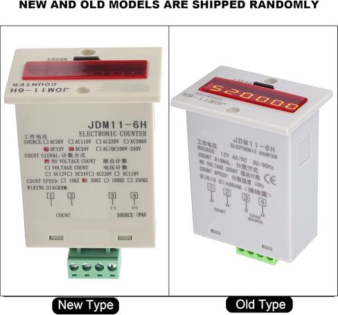 LED عرض السيارات الرقمية عداد لا الجهد العداد 6 أرقام الإلكترونية LED العرض الرقمي عداد التتابع (التيار المتناوب/تيار مستمر 12 فولت) in Saudi Arabia