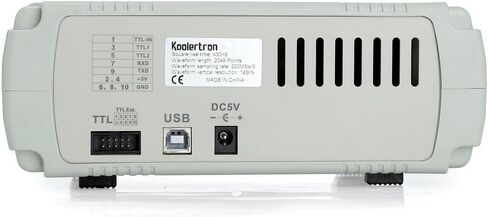 Koolertron ترقية 15 ميجا هرتز DDS إشارة مولد العداد، عالية الدقة ثنائي القناة وظيفة الموجي التعسفي مولد تردد متر 200MSa / ثانية (15 ميجا هرتز) in Saudi Arabia