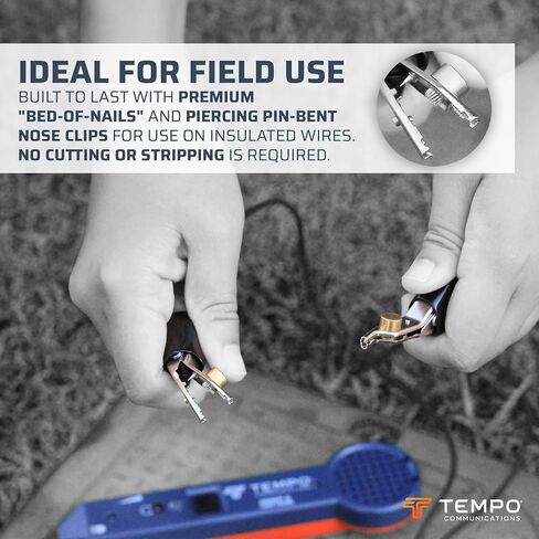 TEMPO Station Master Pro Irrigation System Tester | Activate Solenoids, Chatter Solenoids, Send Tone, Locate Valve Boxes (Pro Grade Model) (24BK) in Saudi Arabia