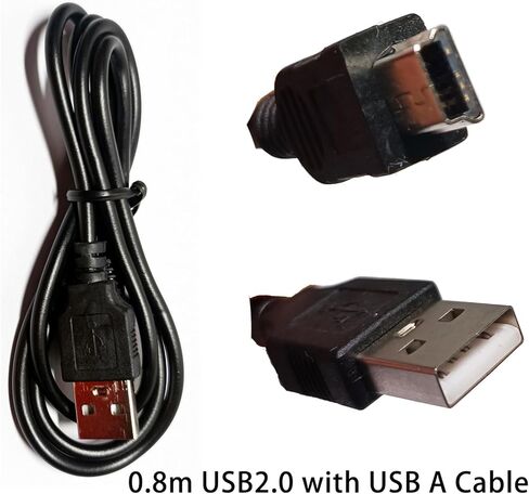 طقم محلل منطقي USB 24 ميجاهرتز 8 قنوات مع كابل USB A وأسلاك توصيل وسلك Dupont ورؤوس الدبوس - مثالية لتصحيح أخطاء بروتوكولات اتصالات الدوائر الإلكترونية in Kuwait