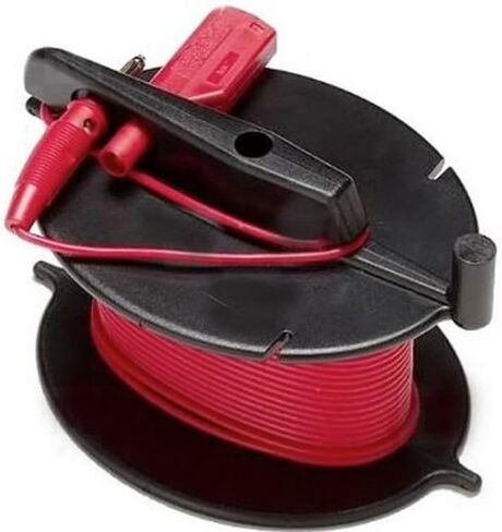 Fluke GEO CABLE-REEL 25M Durable Red Cable Reel for Earth Ground Testing, 25m Length in Saudi Arabia