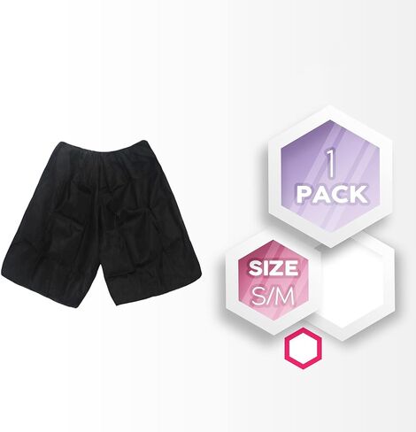 AMZ Medical Supply Disposable Boxer Shorts Unisize. Pack of 200 Dark Blue Disposable Shorts Medical with Elastic Waist, No Pockets. Breathable PP Disposable Exam Shorts Medical for Massage, Hospital in Saudi Arabia