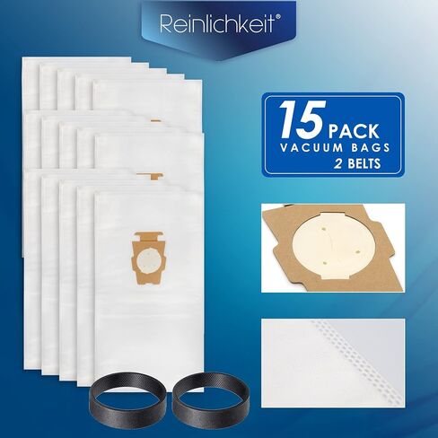 1 Pack (6 Bags) Vacuum Bags Fit for Kirby Part 205811 204814 204811 Universal Cloth Bags Fit for Kirby All Generation & Sentria Models in Saudi Arabia