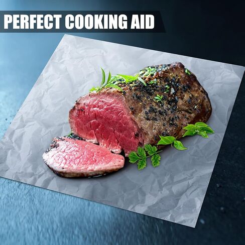Sublimation White Butcher Paper Disposable Butcher Paper Sheets Square Meat Sheet Precut Butcher Paper No Wax Butcher Paper for Heat Press, Wrapping Meat, Art Project (50 Pieces, 12 x 12 Inches) in Saudi Arabia