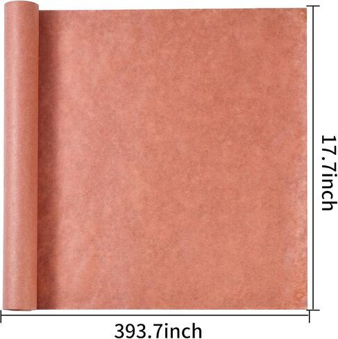 Brown Butcher Paper Roll 17.7 Inch X 200 Feet For Cooking Or Packing, Butcher Paper For Smoker, Kraft Paper Roll, Butcher Paper For Sublimation, Freezer Papers, Rolling Paper, Butchers Paper in Kuwait