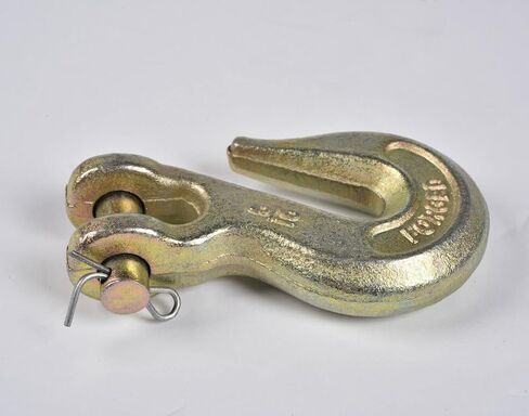 خطاف إمساك Clevis، سعة عمل 3500 رطل، متوافق مع سلسلة السحب 1/4 بوصة، درجة 70، خطاف مسطح، منصة سحب المقطورة in Saudi Arabia