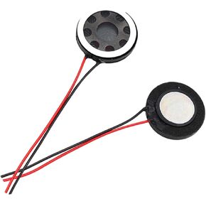 2x مكبر صوت داخلي Round DIY بديل لمشغل الموسيقى 20 مم أسود in Kuwait