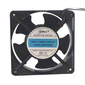 F2E-120S-230 120X120X38MM 230V 0.12/0.10A 19/14W 2800RPM 75CFM 2-WARE مروحة التبريد in Saudi Arabia