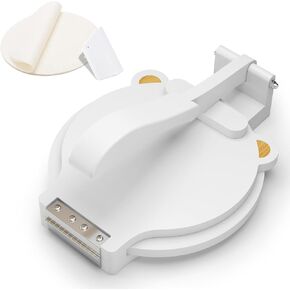 Tortilla Press 10 Inch - Bamboo Quesadilla & Roti Maker with Parchment Paper Sheets & Dough Cutter for Homemade Flour Corn Tortilla, Wood Tortillera Pataconera Tortilla Maker for Home Baking in Kuwait