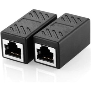 Ethernet RJ45 أنثى إلى أنثى CAT6 Cable Joiner Cableer Consender Cable Adapter in Kuwait