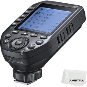 GODOX XproII-C 2.4G TTL Wireless Flash Trigger XProIIC Trigger Autoflash 1/8000s HSS Large LCD Screen 32 Channels 16 Groups Replacement for Canon Cameras in Kuwait