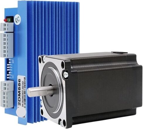 1pcs Stepper Motor Kits, 23, 57J1876, 2DM556 Driver, 2Nm 4.7A, 60VDC, Pulse Direction Control, Lower Noise, RS232 Commun in Saudi Arabia