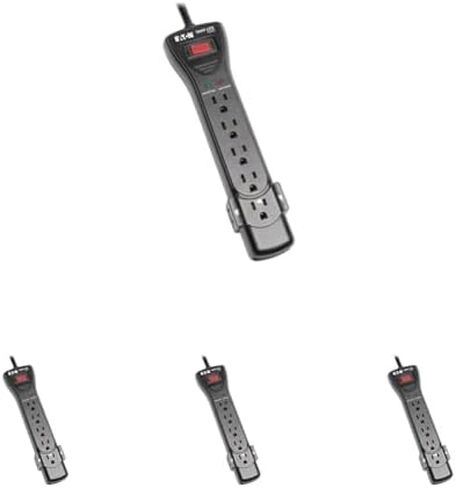 Tripp Lite Protect It! Surge Protector, 7 AC Outlets, 7 ft Cord, 2,160 J, Black (Pack of 4) in Saudi Arabia