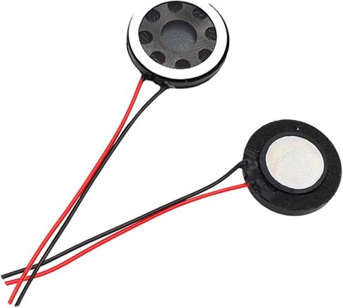 2x مكبر صوت داخلي Round DIY بديل لمشغل الموسيقى 20 مم أسود in Kuwait