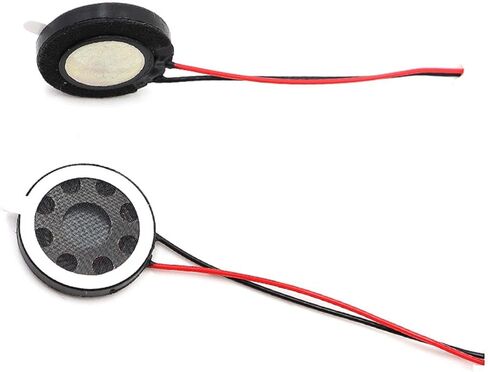 2x مكبر صوت داخلي Round DIY بديل لمشغل الموسيقى 20 مم أسود in Kuwait