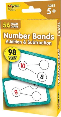 Teacher Created Resources Number Bonds Flash Cards - Addition and Subtraction (EP62054) in Saudi Arabia