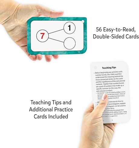 Teacher Created Resources Number Bonds Flash Cards - Addition and Subtraction (EP62054) in Saudi Arabia