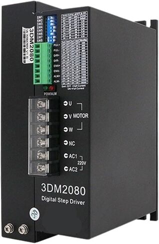 3Phase Stepper Motor Driver 3DM2080 80VAC 240VAC 200K PULSE RECENENCE 32 BIT DSP CONTROL وظيفة لجهاز تلقائي in Saudi Arabia