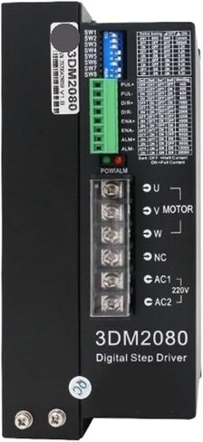 3Phase Stepper Motor Driver 3DM2080 80VAC 240VAC 200K PULSE RECENENCE 32 BIT DSP CONTROL وظيفة لجهاز تلقائي in Saudi Arabia