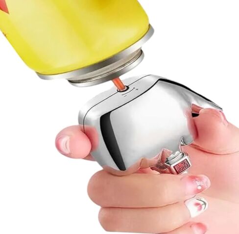 Middle Finger Novelty Lighter, Funny Lighter Rude, Cool Lighters (Silver) in Kuwait
