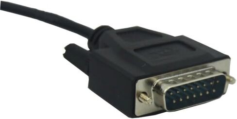 USB-JW قابلة للتطبيق PLC تصحيح بيانات بيانات الكابلات الكابل 15-دبوس منفذ الاتصالات JW-10 JW-30 JW-70 JW-100 تنزيل كابل 3 متر in Saudi Arabia