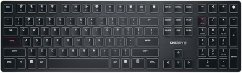 Cherry KW X ULP Ultra Slim Wireless Mechanical Keyboard. Multi Device Function MX Ultra Low Profile Switches, White (Renewed) in Saudi Arabia