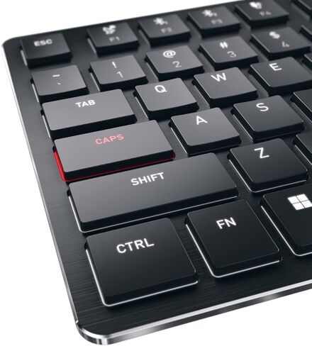 Cherry KW X ULP Ultra Slim Wireless Mechanical Keyboard. Multi Device Function MX Ultra Low Profile Switches, White (Renewed) in Saudi Arabia