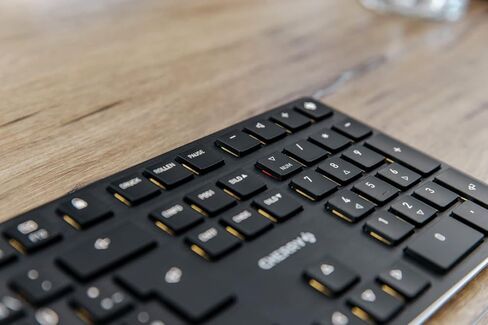 Cherry KW X ULP Ultra Slim Wireless Mechanical Keyboard. Multi Device Function MX Ultra Low Profile Switches, White (Renewed) in Saudi Arabia