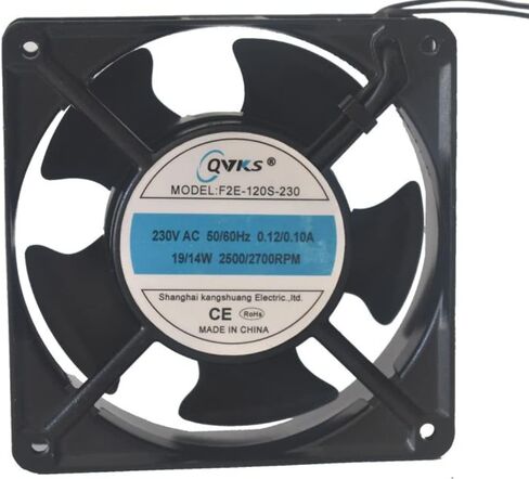 F2E-120S-230 120x120x38mm 230V 0.12/0.10A 19/14W 2800RPM 75CFM 2-Wire Cooling Fan in Saudi Arabia