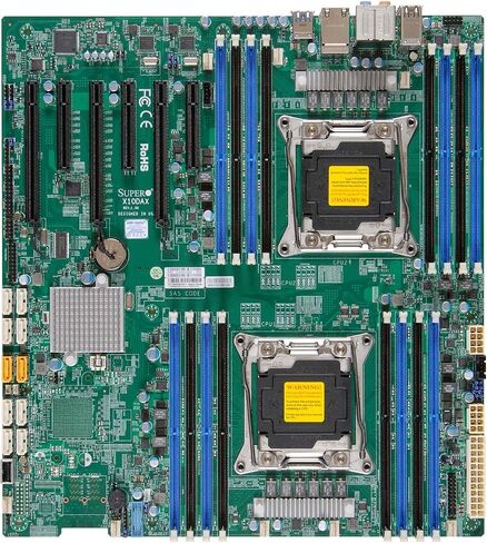 Supermicro Motherboard MBD-X10DAI-B LGA2011 E5-2600V3 C612 DDR4 PCI-Express SATA in Saudi Arabia