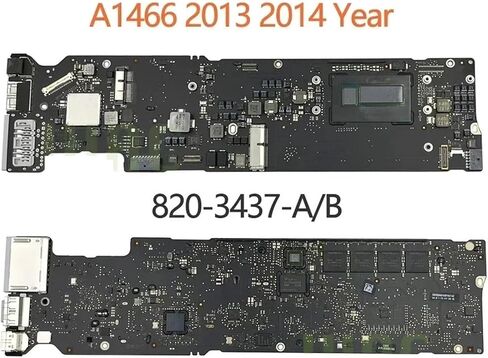A1466 Logic Board for Air 13" A1369 A1466 Motherboard i5 i7 4GB 8GB 2010 2011 2012 2013 2014 2015 2017 Year(2010 2.13GHz 4GB) in Saudi Arabia