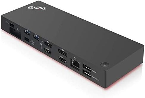 Lenovo Thunderbolt 3 Gen 2 Dock ، Black in Kuwait