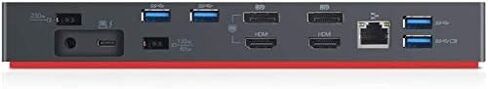 Lenovo Thunderbolt 3 Gen 2 Dock ، Black in Kuwait