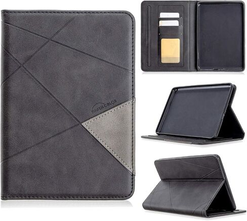 Tablet Travel عالية الجودة من الجلد PU CASE متوافق مع Kindle Paperwhite 1/2/3/4 6 بوصة موقف طي مغناطيسي ذكي مع فتحة بطاقة/نوم تلقائي o in Kuwait