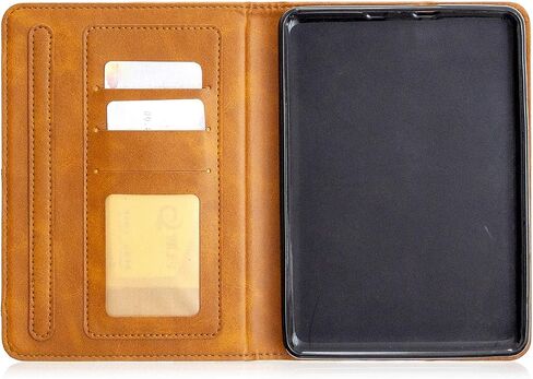 Tablet Travel عالية الجودة من الجلد PU CASE متوافق مع Kindle Paperwhite 1/2/3/4 6 بوصة موقف طي مغناطيسي ذكي مع فتحة بطاقة/نوم تلقائي o in Kuwait