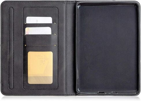 Tablet Travel عالية الجودة من الجلد PU CASE متوافق مع Kindle Paperwhite 1/2/3/4 6 بوصة موقف طي مغناطيسي ذكي مع فتحة بطاقة/نوم تلقائي o in Kuwait