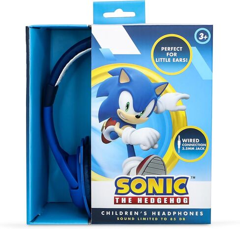 SH1179 Sonic the Hedgehog Kids Wired Headphones - Blue in Kuwait