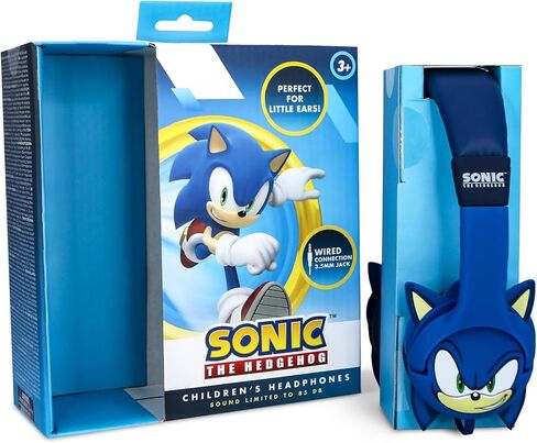 SH1179 Sonic the Hedgehog Kids Wired Headphones - Blue in Kuwait