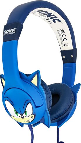 SH1179 Sonic the Hedgehog Kids Wired Headphones - Blue in Kuwait