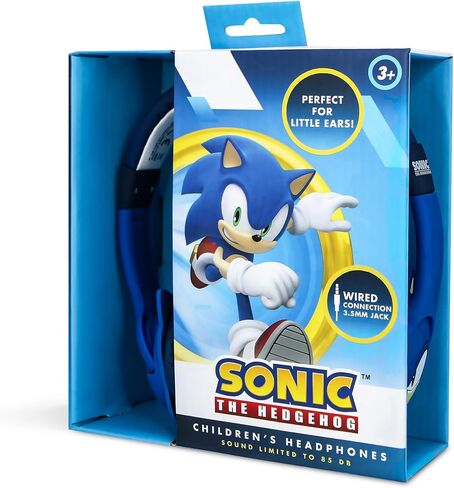 SH1179 Sonic the Hedgehog Kids Wired Headphones - Blue in Kuwait