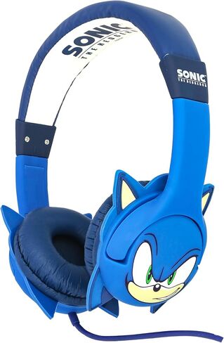 SH1179 Sonic the Hedgehog Kids Wired Headphones - Blue in Kuwait