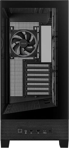 ASUS A31 Plus Black ATX case (Hidden-Connector motherboards, 360mm radiators and 380mm Graphics Cards, with Black or White Color Options, Four pre-Installed ARGB Fans, Clean Cable Management) in Saudi Arabia