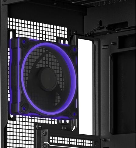 ASUS A31 Plus Black ATX case (Hidden-Connector motherboards, 360mm radiators and 380mm Graphics Cards, with Black or White Color Options, Four pre-Installed ARGB Fans, Clean Cable Management) in Saudi Arabia