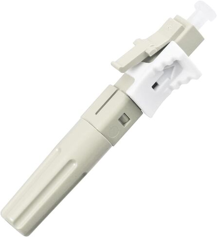 Duogalia-10 Pack LC UPC Single Mode Fiber Optic Cable Quick Connector Fast Connection Adapter for 0.9/2.0/3.0/2.0 * 3.0mm Fiber Round Cable(Blue) in Saudi Arabia