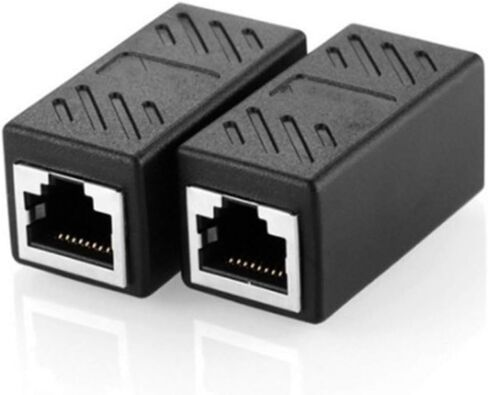 Ethernet RJ45 أنثى إلى أنثى CAT6 Cable Joiner Cableer Consender Cable Adapter in Kuwait