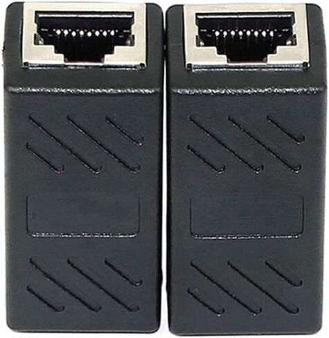 Ethernet RJ45 أنثى إلى أنثى CAT6 Cable Joiner Cableer Consender Cable Adapter in Kuwait