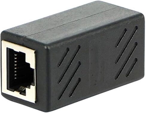 Ethernet RJ45 أنثى إلى أنثى CAT6 Cable Joiner Cableer Consender Cable Adapter in Kuwait
