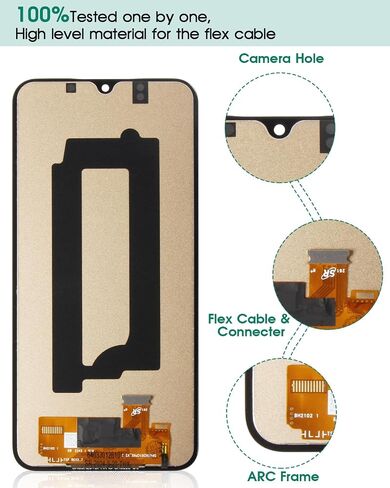 TFT for Samsung A15 4G Screen Replace for Samsung Galaxy A15 4G/5G LCD Display Displizer Touch Screen Assembly REALS SM-A155F SM-A156B Black (ليس أصليًا) in Saudi Arabia