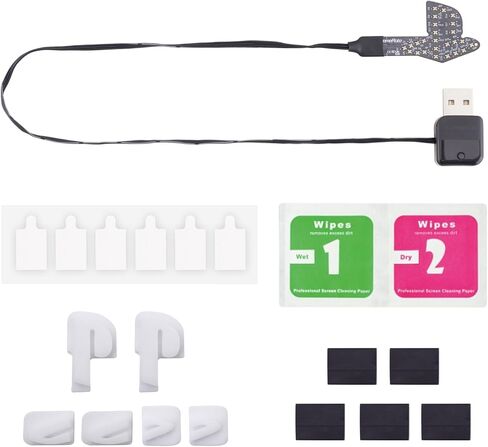 Extremerate 7 Colors 40 Effects RGB Rainbow LED Kit for PS5 Console (2020 CFI-1 Series) ، لوحة LED LED LED المضيئة لقرص PS5 و Digital Edition in Kuwait