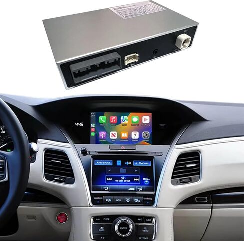 وحدة ترقية CarPlay اللاسلكية لسلسلة Acura لـ ILX MDX RDX TLX RLX ، تدعم رابط المرآة ، Siri ، التنقل ، طقم تكليف الكاميرا الذكية Carplay Smart in Kuwait